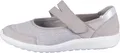 Waldläufer K-Ira stein Damen Ballerina in Grau, Größe 5