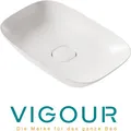 VIGOUR VOGUE Aufsatzschale ProtectPlus VIG Beschichtung 60x38cm, weiß