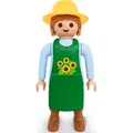 PLAYMOBIL LECHUZA Mega Figure Gärtnerin Sonnenblume Conny (ca. 63 cm) | 19064 - Hellblau