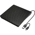 Xlyne Blu-ray Brenner Extern USB-A, USB-C, USB-A (USB 2.0) Schwarz