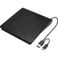 Xlyne Blu-ray Brenner Extern USB-A, USB-C®, USB-A (USB 2.0) Schwarz