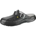 Abeba ESD-Berufsschuhe x-light OB Clog schwarz CE ESD SRC - Schwarz - 41