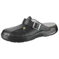 Abeba ESD-Berufsschuhe x-light Clog schwarz Gr. 41