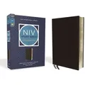 NIV Study Bible, Fully Revised Edition, Bonded Leather, Black, Red Letter, Comfort Print
