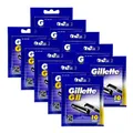 100 x Gillette GII G2 Rasierklingen Ersatzlingen 2-Klingen-Rasiersystem Rasur