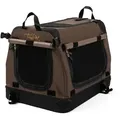 TrendPet Tiertransportbox TPX-Pro Hundebox, in verschiedenen Größen erhältlich braun TPX110-Pro | 74 cm x 76 cm
