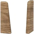 Kgm Endstücke Für Sockelleiste Mega Eiche Rustikal 20 X 58 Mm