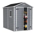 Keter Gerätehaus Manor 6x8 DD, Grau, 7,6 m³