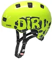 uvex Kid 3 - robuster Fahrradhelm für Kinder- individuelle Größenanpassung - optimierte Belüftung - Lime-Grey - 51-55 cm