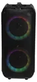 Denver BPS-354 Bluetooth Party Lautsprecher mit LED-Lichteffekten, TWS-Funktion, Schwarz