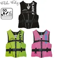 Mega Fishing Schwimmweste / Schwimmhilfe 50N - Kinder & Erwachsene Gr. S - XL (M - 50-70 kg, Grün)