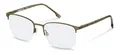 Rodenstock Brillengestell (Model R7147) für Unisex, Quadratisch, gefertigt aus Metall (inklusive Brillenetui)