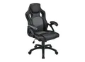Juskys Racing Schreibtischstuhl Montreal ergonomisch Bürostuhl PC Gaming Stuhl – grau