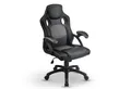 Juskys Gaming-Stuhl Montreal, Ergonomisch geformte Sitzfläche, Rückenlehne und Sitzfläche kippbar