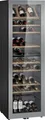 Siemens KW36KATGA IQ500 Weinlagerschrank mit Glastür UV-Filter, 60cm breit, 199 Standardweinflaschen, Türverriegelung, Beleuchtung, Temperatur regelbar, Edelstahl