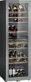 Siemens Weinkühlschrank KW36KATGA iQ500 | 2 Zonen | 199 Flaschen | Glastür UV-Schutz | LED | 186x60 cm | silber, G (Spektrum A bis G)