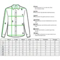Baxboy Langarmhemd Kentkragen Businesshemd Slim Fit Hemd mit farblich abgesetzten B-444 schwarz L