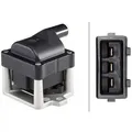 HELLA 5DA 006 623-951 Zündspule - 12V - 3-polig - geschraubt