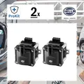 2x ORIGINAL® Hella Zündspule für VW POLO III POLO II PASSAT B3/B4 Variant