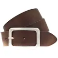 Vanzetti Ledergürtel 35mm Full Leather Belt aus echtem Leder braun W100