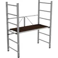 KRAUSE Klappgerüst "CORDA", Gerüsthöhe: 170 cm - silberfarben