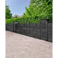 Mr. GARDENER Normalstein, Beton, offenporig, BxHxL: 25 x 20 x 50 cm, anthrazit - grau