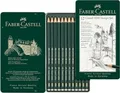 Graphitstifte Faber-Castell Castell 9000 Design im Metalletui - 12er-Set, 12 Stück