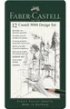 Faber-Castell Bleistift Faber-Castell Bleistifte Castell 9000 Design Set, 5B-5H, 12er Set
