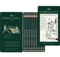 Faber-Castell 9000 Design Bleistift 12 Stück Metallverpackung 119064FC