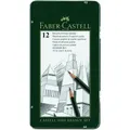 2-40x FABER-CASTELL Bleistift CASTELL 9000 Design, 12er Metalletui