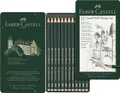 12 FABER-CASTELL Bleistift CASTELL 9000 Design, 12er Metalletui