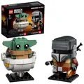 LEGO® BrickHeadz 75317 Der Mandalorianer™ und das Kind Neu & OVP