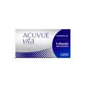 ACUVUE Vita Monatskontaktlinsen mit komfortablem Tragegefühl – Den ganzen Monat lang – -1 dpt & BC 8.4 – Mit UV Schutz & durchgängig hohem Feuchtigkeitsgehalt – 6 Linsen