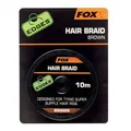 Fox Edges Hair Braid Brown