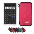 Casio fx-82 Solar II inkl. WYNGS Schutztasche Pink - Wissenschaftlicher Taschenrechner - Basic Paket