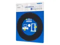 PRIMO Universaldichtung für 4-5mm Nuten - Länge: 6m, Holzzargendichtung mit Flügelfalz Schwarz für Türrahmen und Fensterrahmen, UV-beständig