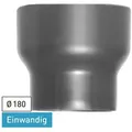 Raik Ofenrohr Raik Rauchrohr Ofenrohr Erweiterung 120mm - 150mm gussgrau, Erweiterung grau 15 cm x 15 cm x 14 cm