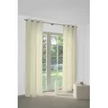 Wirth Vorhang WirthNatur (1 St), Ösen, blickdicht, 2-lagig beige 127 cm x 260 cm