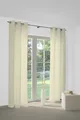 Wirth Vorhang "WirthNatur" Gr. 5, beige, 260cm, Ösen, 127cm