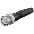 BNC-Stecker 50 Ohm Schraubversion für RG58/U mit Kunststoff-Kappe schwarz