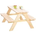 Pinolino Kindersitzgruppe Nicki 90 cm x 85 cm x 50/114 cm Beige