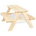 Pinolino Kindersitzgruppe Nicki für 4, Natur, Holz, 79x50x90 cm, Kinder- & Jugendzimmer, Kindermöbel, Kindersitzmöbel & -tische, Kindersitzgruppen