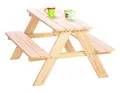 Kindersitzgruppe Nicki für 4 Kinder, Farbe natur