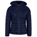 HRM Steppjacke Damen leicht I Premium Übergangsjacke Damen mit abnehmbarer Kapuze I Atmungsaktiv & Wasserabweisend I Hochwertige & nachhaltige Damen-Bekleidung