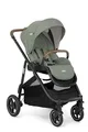 Joie versatrax™ Buggy, kompakt faltbar, flache Liegeposition, Reisesystem-kompatibel, mit Regenschutz & höhenverstellbarem Schieber, Geburt bis 4 Jahre (0–22 kg), laurel