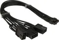 Inter-Tech AC Adapter GPU-02 PCIe 12+4pin auf 3x8pin PCIe 34cm