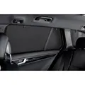 CAR SHADES Satz kompatibel mit Citroen Berlingo XL/Peugeot Rifter/Opel Combo Life/Toyota Proace City 2018- (nur mit zu öfnnen Heckscheibe) (6-teilig), Schwarz