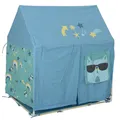 Spielzelt Katze COSMO Spielhaus Kinderspielhaus Hauszelt Zimmerzelt Garten blau