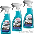 3x 500ml SONAX XTREME SCHEIBENKLAR PUREWATER TECHNOLOGY GLASREINIGER SCHEIBEN