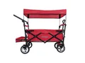FUXTEC Bollerwagen FX-CT800, inkl. Innenraumverlängerung, 75 kg Belastbarkeit, faltbar, kippsicher